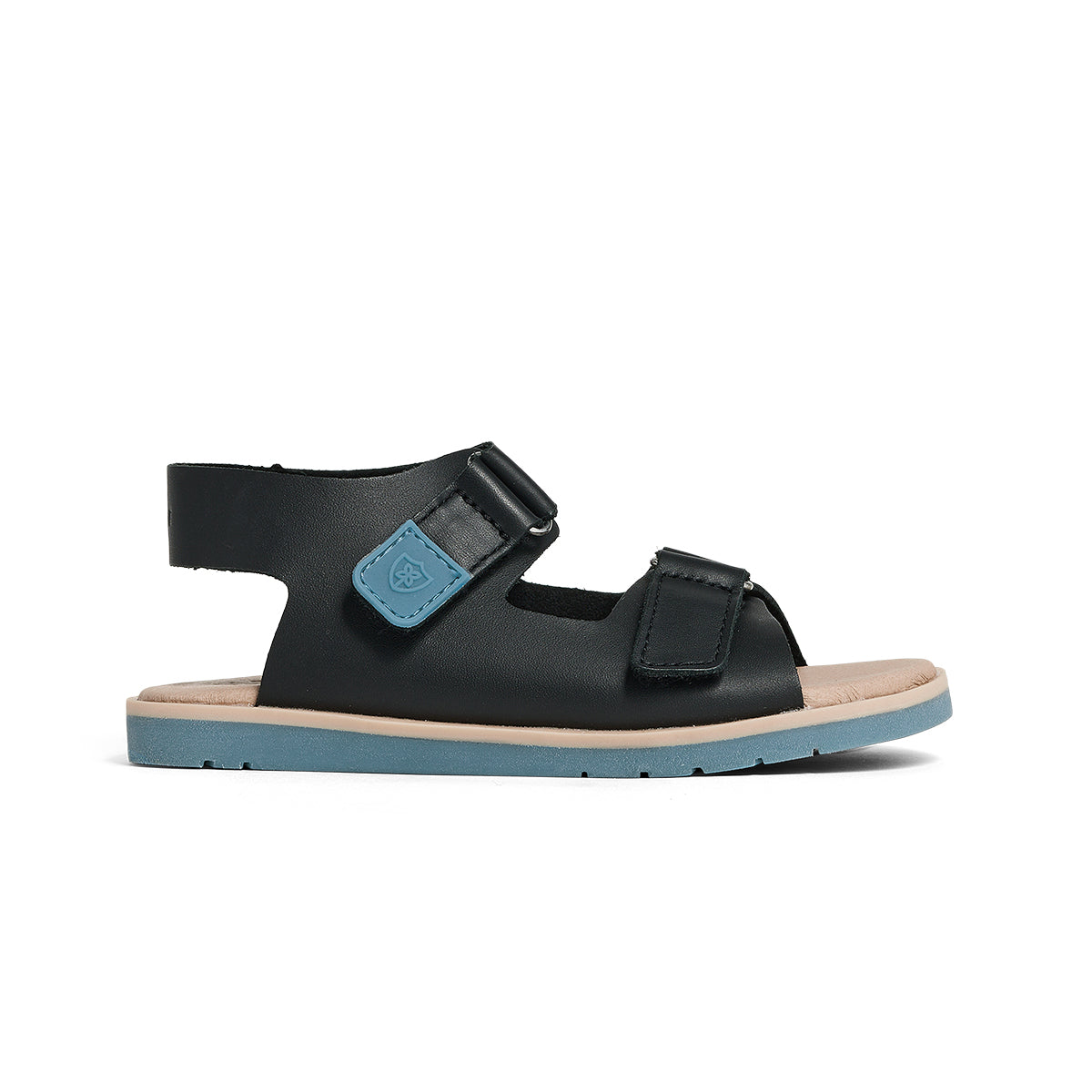Sandals black and blue store