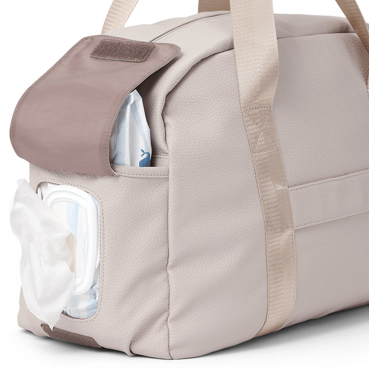 STELLA BABY BAG Stone Pebbled