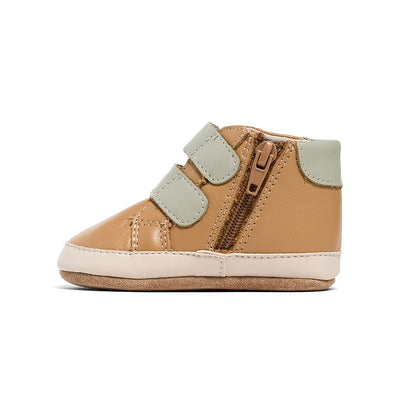 BABY HI-TOP Tan/Sage