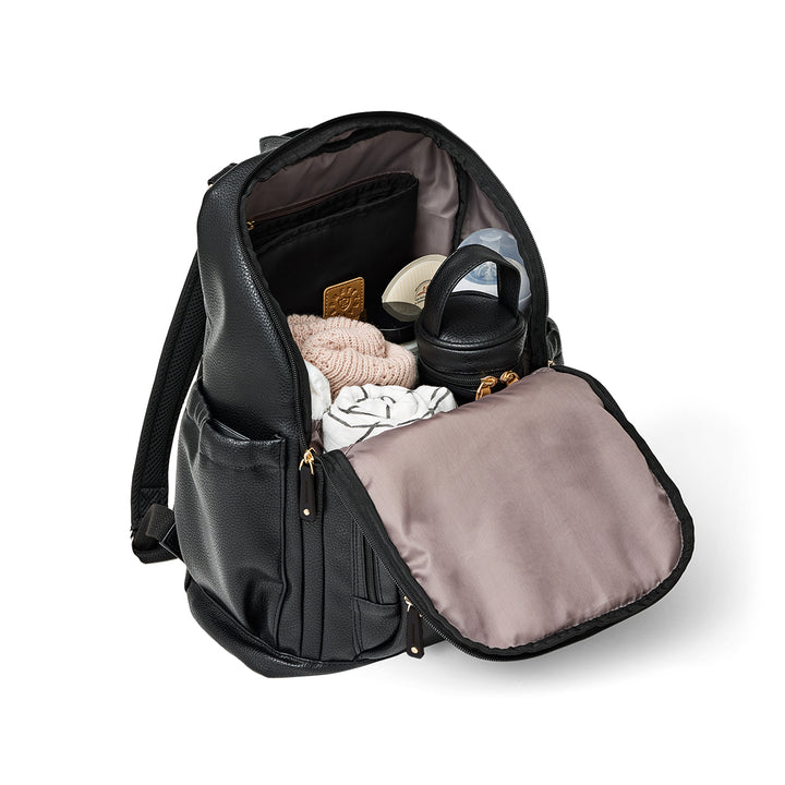 CHLOE BACKPACK Black Pebbled