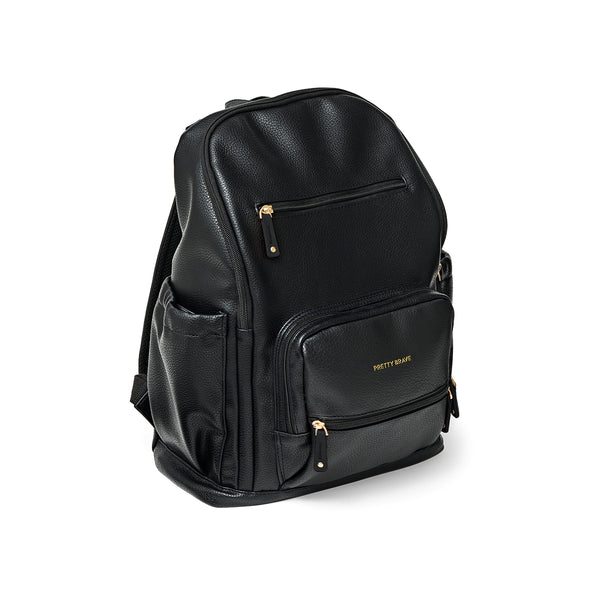brave faux leather backpack CHLOE Black Pebbled – PRETTY (NZ) Diy Electric Reel Fishing Backpack with top zipper Color:GLACIER Della Q