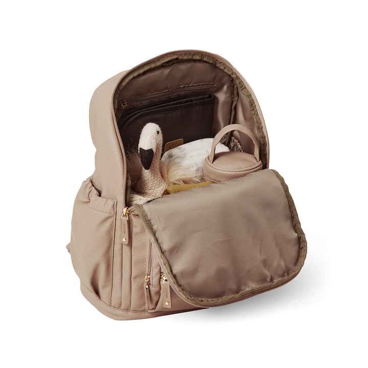 CHLOE BACKPACK Natural Pebbled