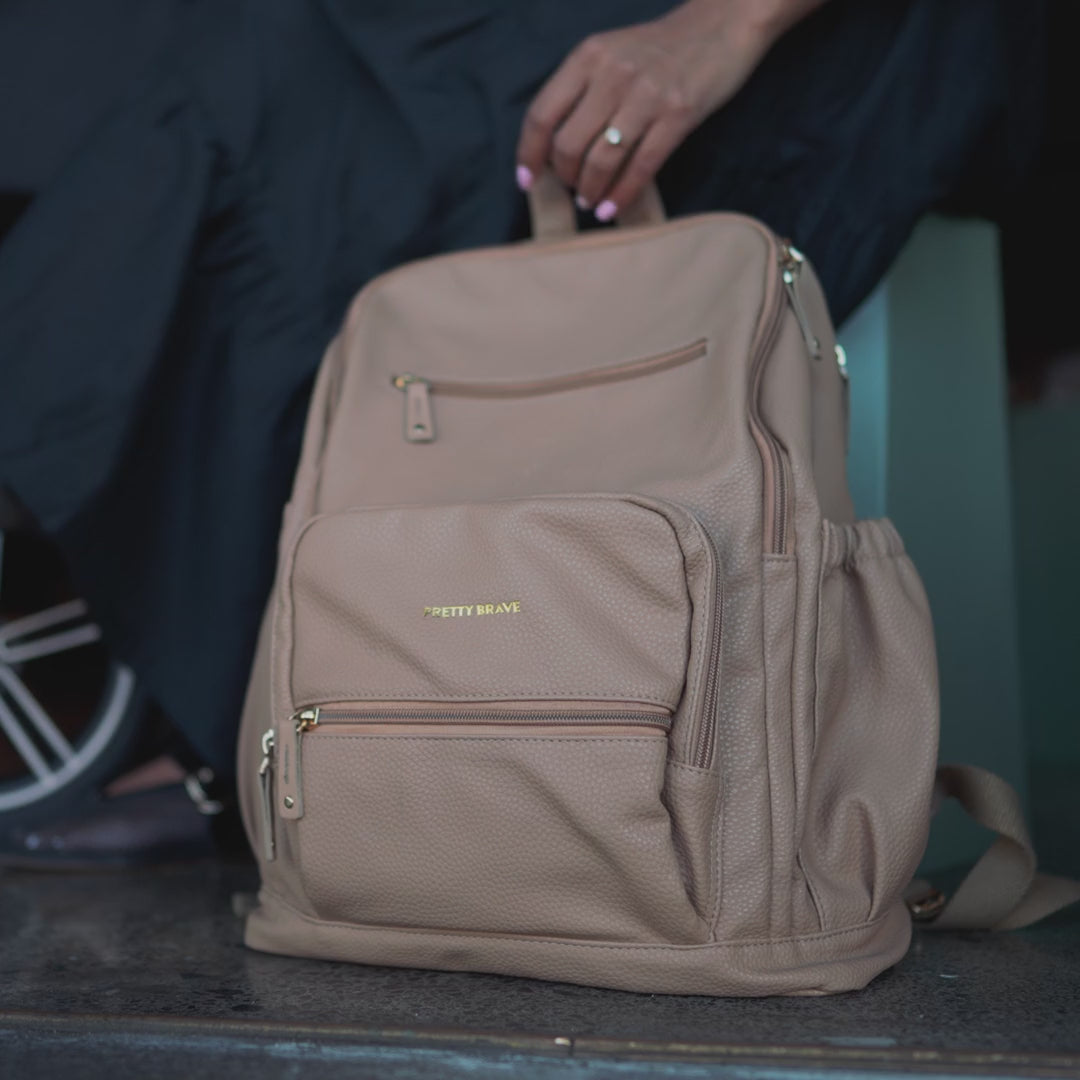 CHLOE BACKPACK Stone Pebble