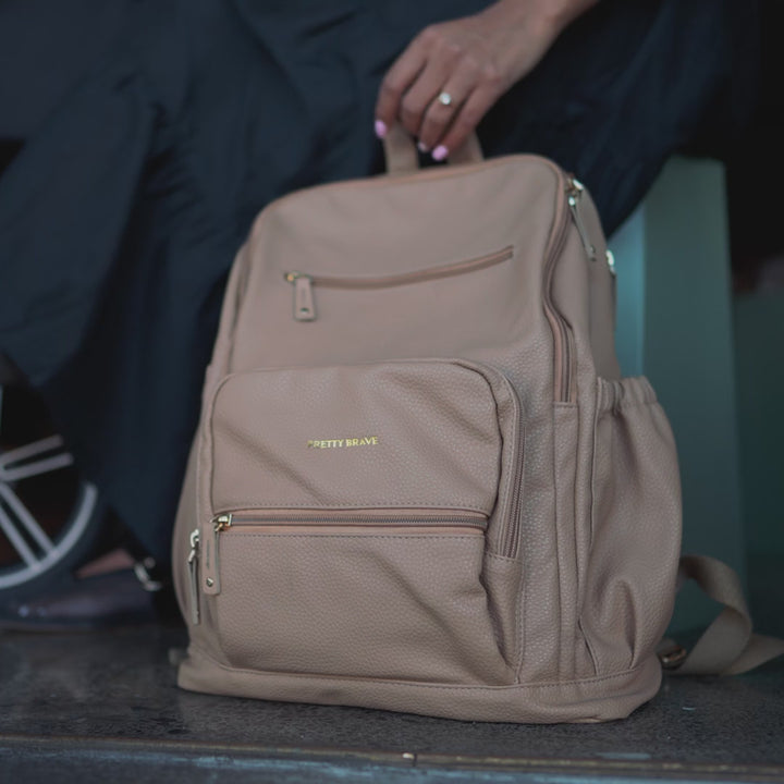 CHLOE BACKPACK Stone Pebble