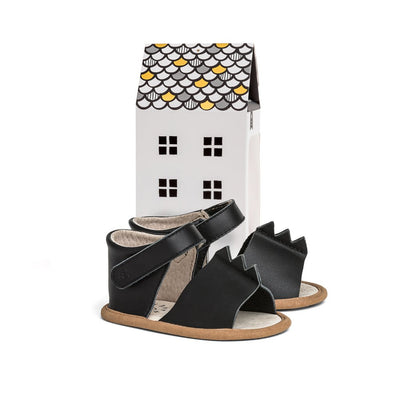 black dragon sandal box Pretty Brave baby shoes 