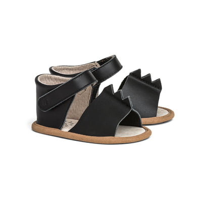 black dragon sandal pair Pretty Brave baby shoes 