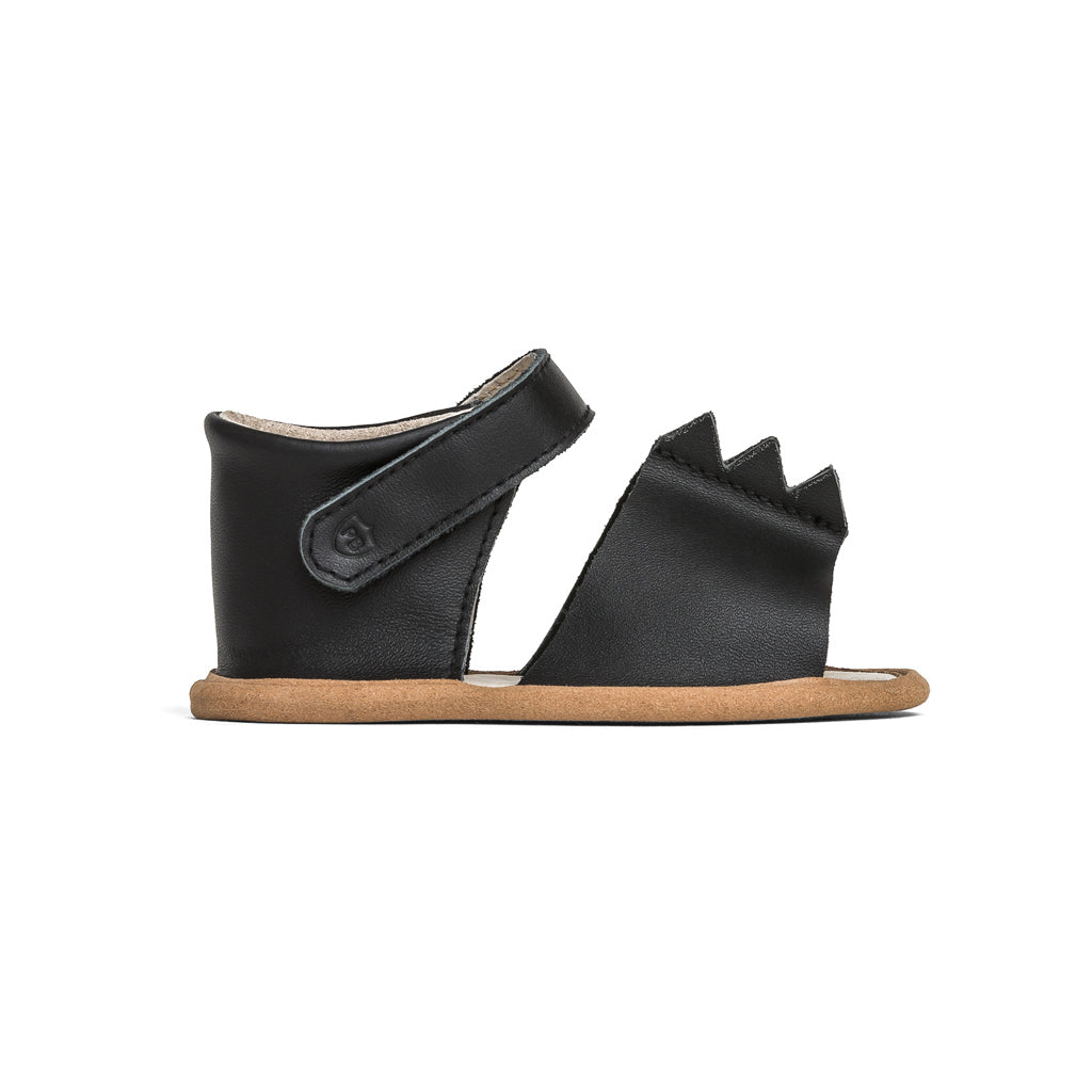 black dragon sandal side Pretty Brave baby shoes 