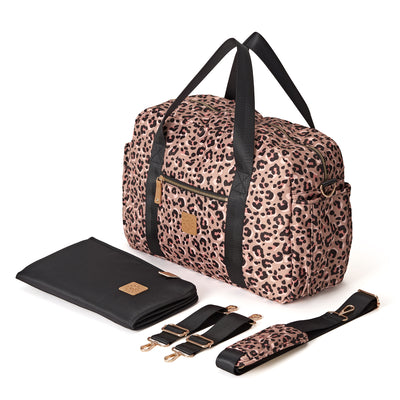 STELLA BABY BAG Blush Leopard