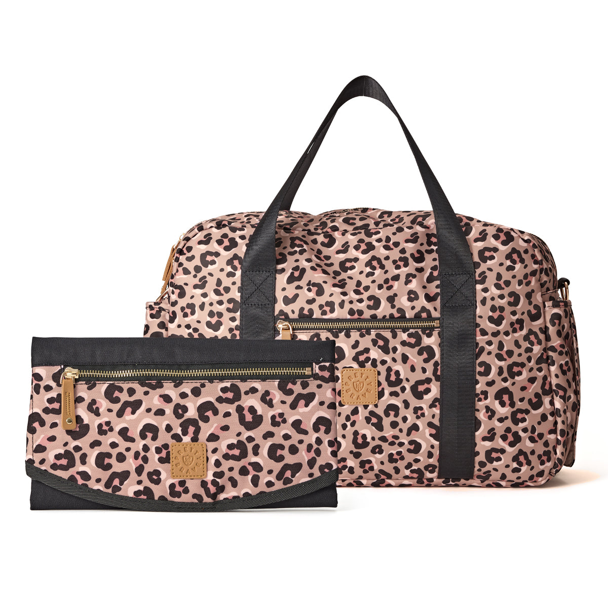 STELLA BABY BAG Blush Leopard