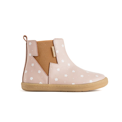 Side view of Electric boot design in colour Primrose