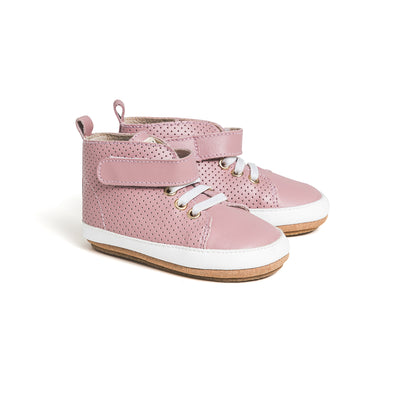 Pretty Brave Hi Top shoes in rose colour