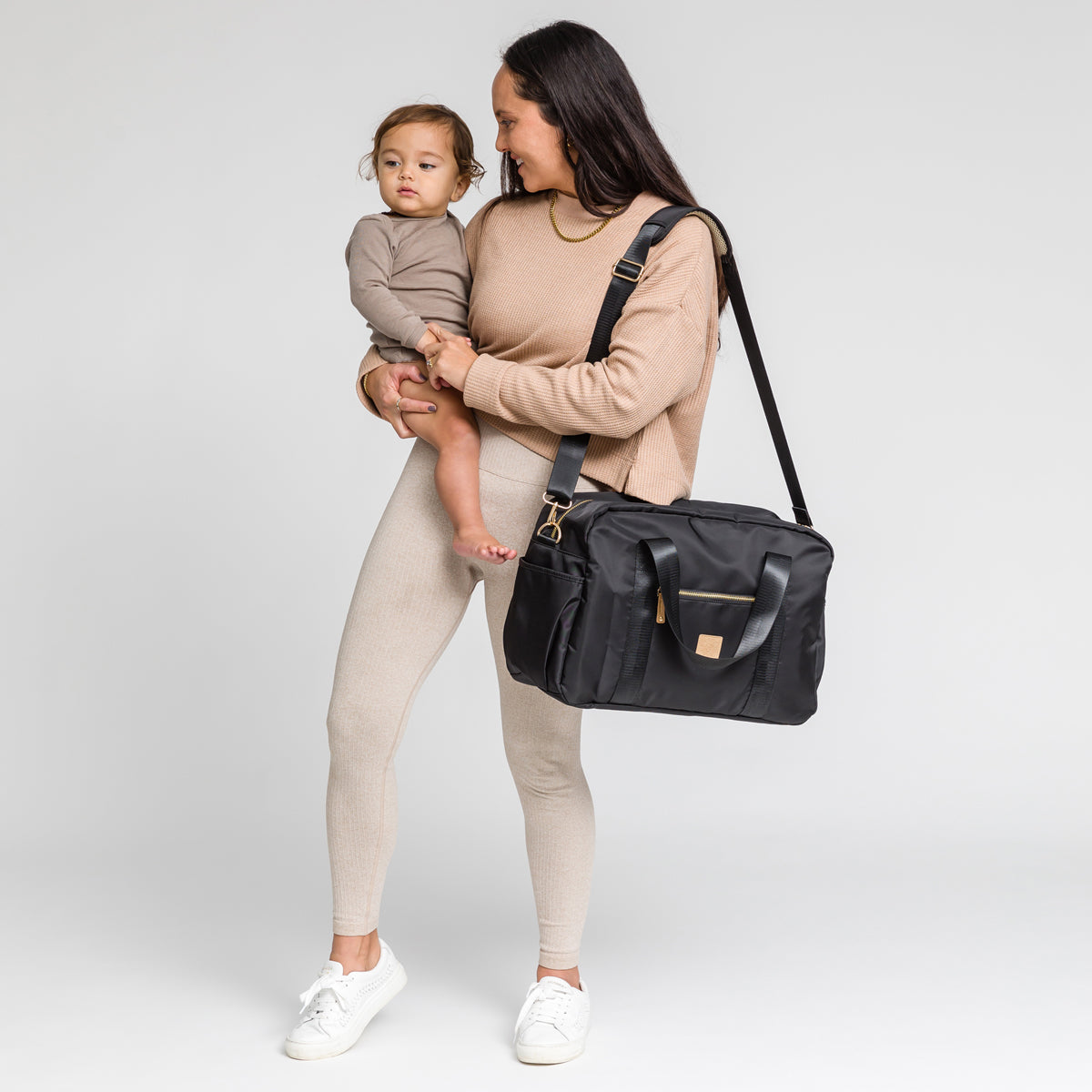 STELLA BABY BAG Black