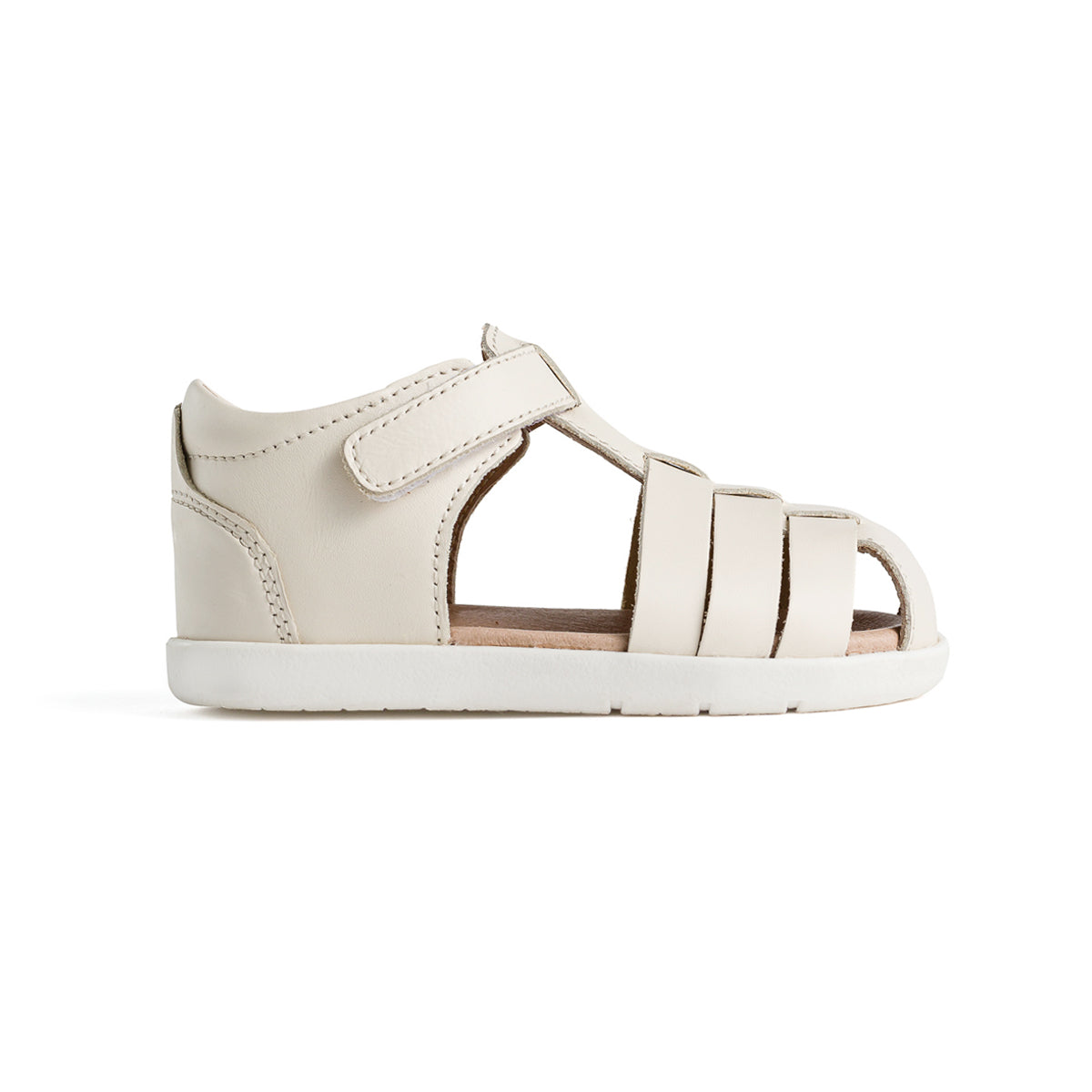 Side view Billie sandals in colour Stone